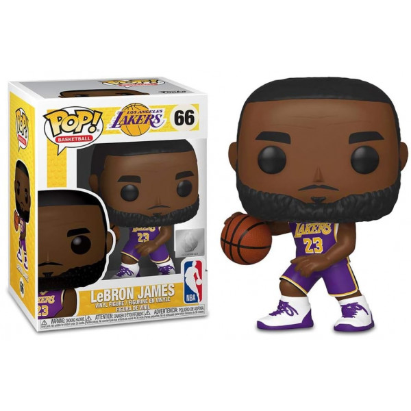 ¡Funko POP! NBA: Lakers - Lebron James, 3,75 pulgadas, multicolor