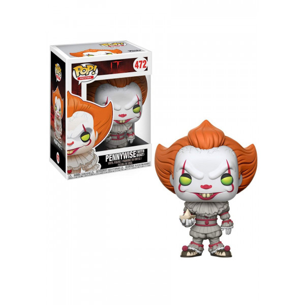 ¡Funko Pop! Películas: It - Figura coleccionable de Pennywise con barco (los estilos pueden variar)