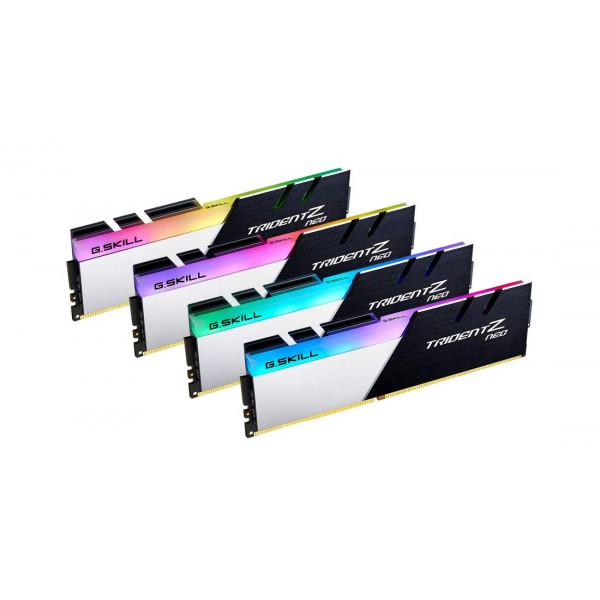 G.SKILL Trident Z Neo Series (Intel XMP) DDR4 RAM 64GB (4x16GB) 3600MT/s CL16-19-19-39 1.35V Memoria para computadora de escritorio UDIMM (F4-3600C16Q-64GTZNC)