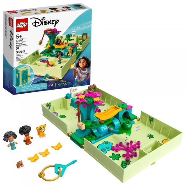 Kit de construcción LEGO Disney Encanto Antonio's Magical Door 43200; Un gran juguete de construcción para la imaginación de los niños (99 piezas)