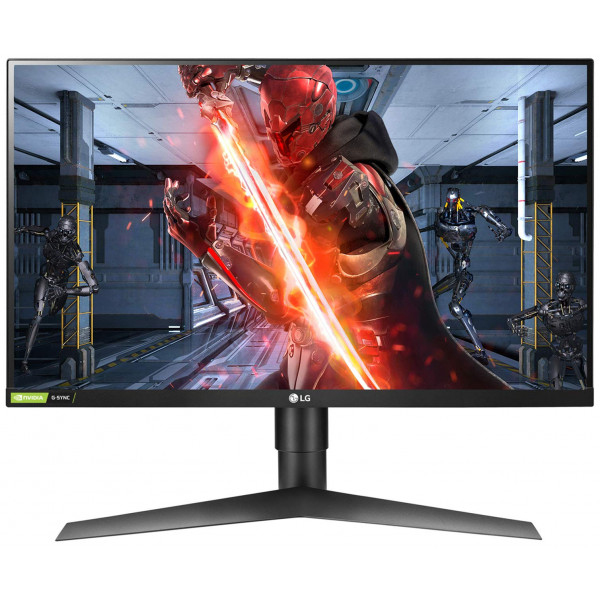 LG 27GL650F-B Monitor de juegos compatible con Ultragear G-Sync Full HD de 27 pulgadas con frecuencia de actualización de 144 Hz y HDR 10 - Negro