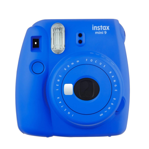 Cámara instantánea Fujifilm Instax Mini 9, azul cobalto