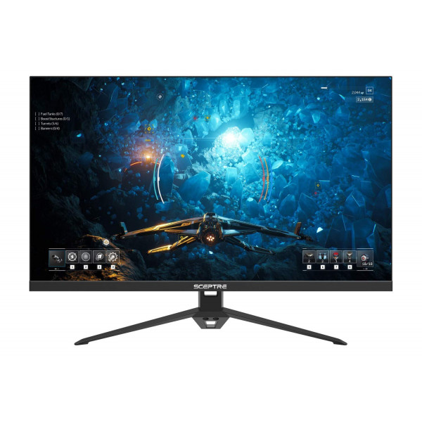 Sceptre Monitor para juegos IPS de 27 pulgadas 165 Hz 144 Hz HDMI DisplayPort 99% sRGB AMD FreeSync FPS RTS Altavoces incorporados Máquina negra