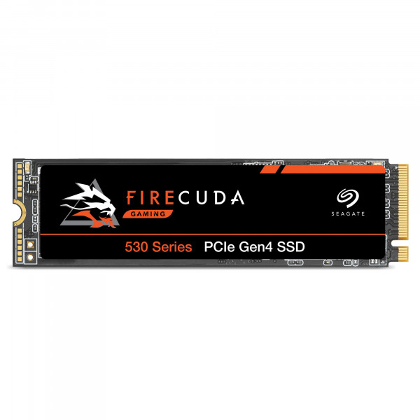 Unidad de estado sólido Seagate FireCuda 530 de 500 GB - M.2 PCIe Gen4 ×4 NVMe 1.4, velocidades de hasta 7300 MB/s, SSD interno PS5 compatible, 3D TLC NAND, 1275 TBW, MTBF de 1,8 M, servicios de rescate de 3 años (ZP500GM3A013)