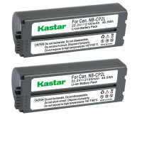 Kastar Paquete de 2 baterías NB-CP2L de 22,2 V 2100 mAh de repuesto para Canon NB-CP1L, Canon NB-CP2L, batería Canon NB-CP2LH, cargador Canon CG-CP200 (color: gris)