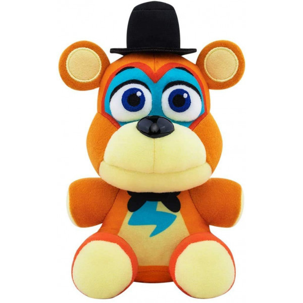 Funko Plush: Five Nights at Freddy's (FNAF) Pizza Plex-Glamrock Freddy Fazbear - FNAF Pizza Simulator - Peluche suave coleccionable - Idea de regalo de cumpleaños - Mercancía oficial - Relleno