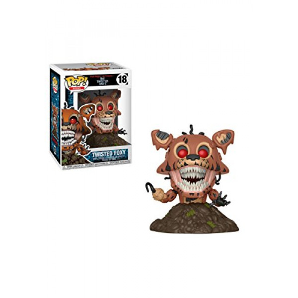 ¡Funko POP! Libros: Figura coleccionable de Five Nights at Freddy's-Twisted Foxy, multicolor