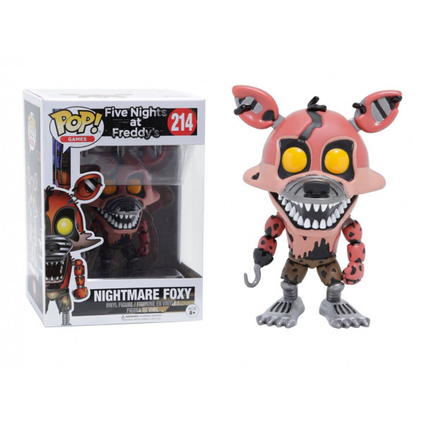 Funko POP Games Five Nights at Freddy's Nightmare Figura de acción de Foxy