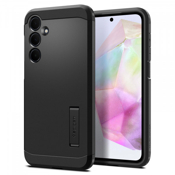 Armadura resistente de Spigen diseñada para la Case Galaxy A35 5G (2024) - Negro