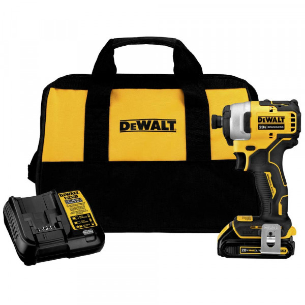 Dewalt Atomic 20V Max* Kit de controlador de impacto (DCF809C1)