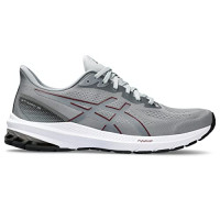 ASICS Men's GT-1000 12 Running Shoes, 10, Sheet Rock/Antique Red